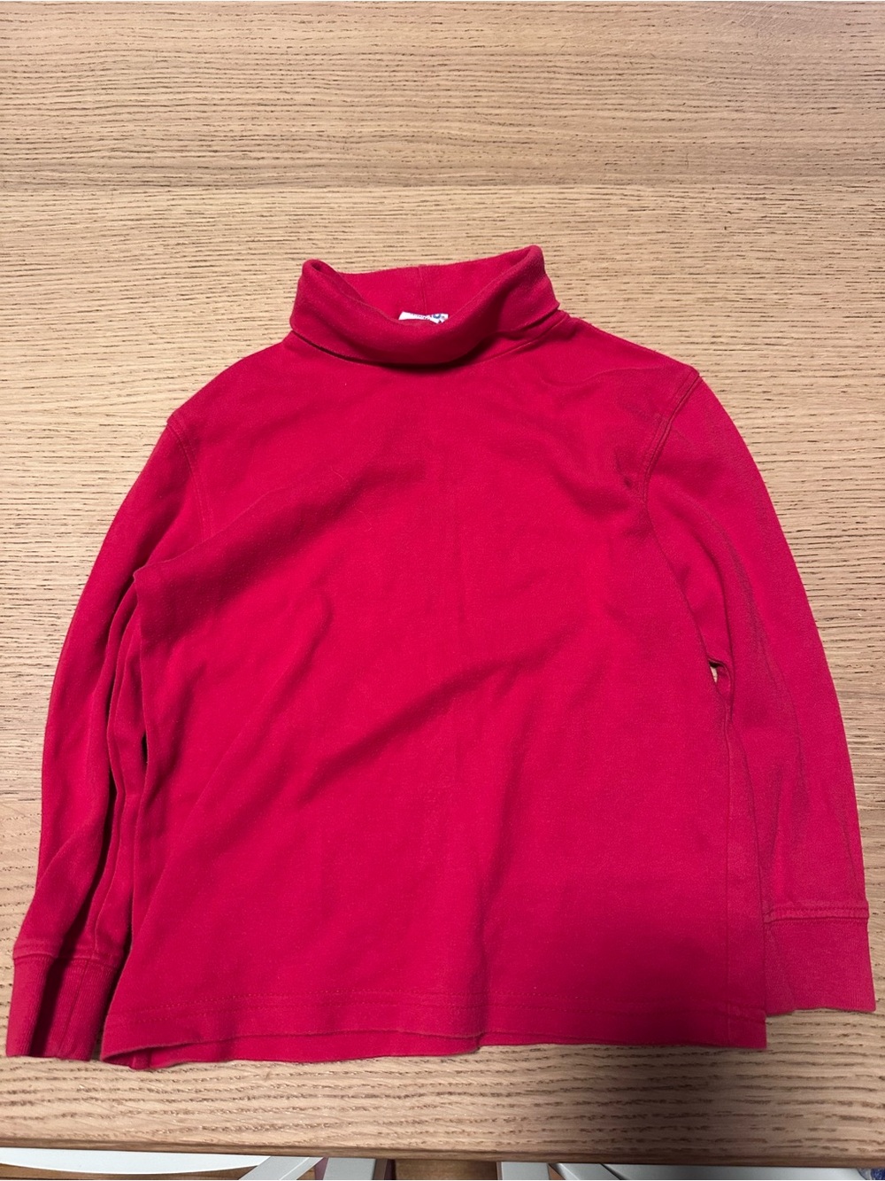 Circo Bright Red Women's Turtleneck Sweater